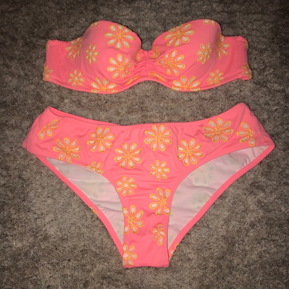 Victoria Secret eyelet bikini